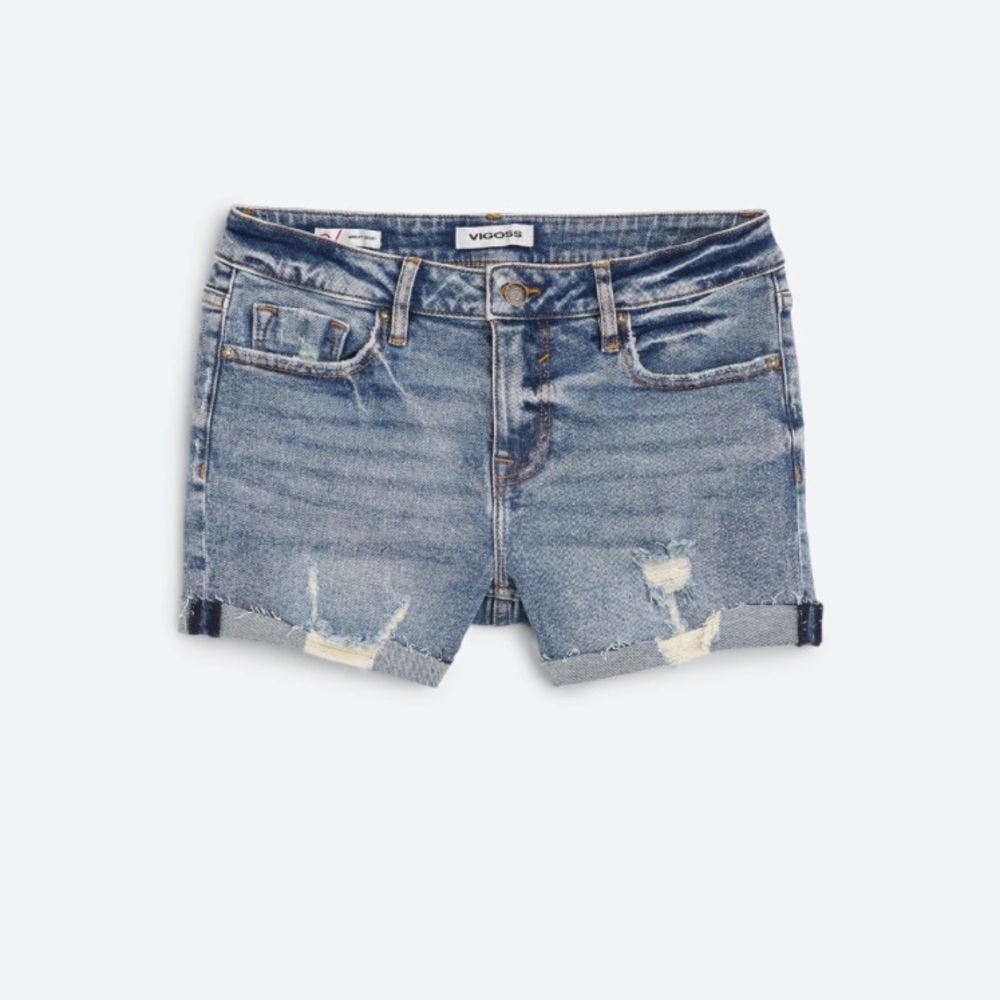 Vigoss Denim Distress Short
